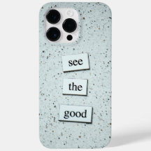 "Sehen Sie das Gute - Positive Vibes Phone Case De