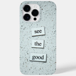 "Sehen Sie das Gute - Positive Vibes Phone Case De
