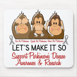 Sehen Sie, dass zu sprechen keine Parkinsons Mousepad