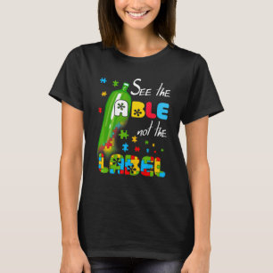 Sehen Sie die Able nicht die Etikett Flasche Proud T-Shirt