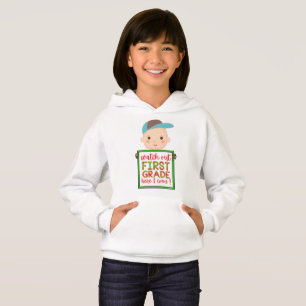 SEHEN SIE DIE ERSTE GRADE HIER KOMME ICH lustig ni Hoodie