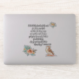 Sehen Sie die Fowls der Luftblase-Sticker Aufkleber