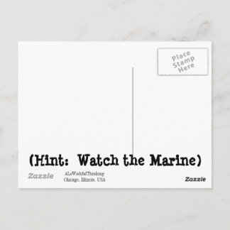 SEHEN SIE DIE MARINE (1951) POSTKARTE
