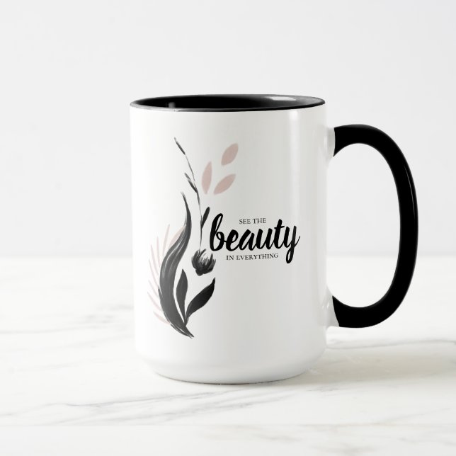 Sehen Sie die Schönheit der Tasse (Rechts)