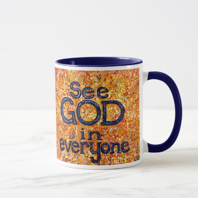 Sehen Sie Gott in jeder Tasse (Rechts)