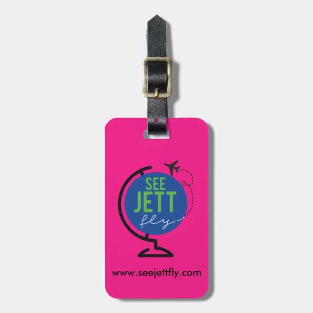 Sehen Sie Jett Fliege - Gepäck-und Taschen-Umbau Gepäckanhänger (Vorderseite vertikal)