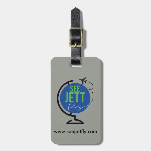 Sehen Sie Jett Fliege - Gepäck-und Taschen-Umbau Gepäckanhänger (Vorderseite vertikal)
