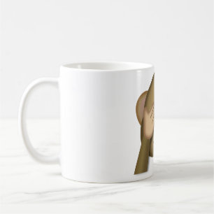 Sehen Sie keine schlechte emoji Tasse