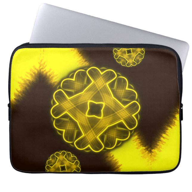 Sehen Sie mein Licht Laptopschutzhülle (Vorderseite)