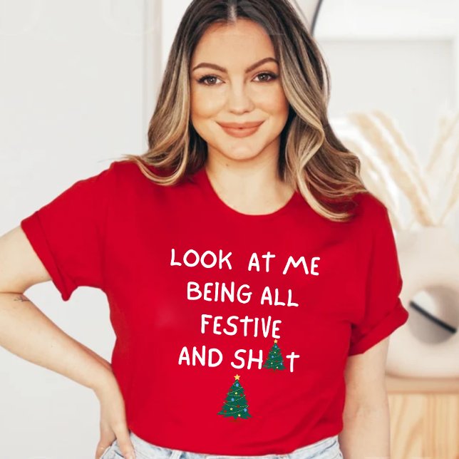 Sehen Sie mich an, wie ich ganz aufrichtig bin T-Shirt (Von Creator hochgeladen)