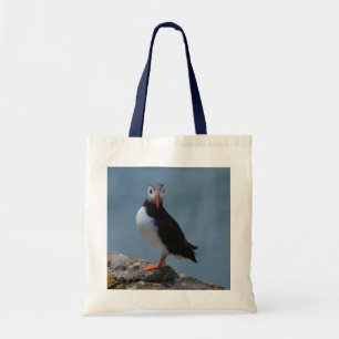 Sehen Sie mich Papageientaucher-Tasche Tragetasche