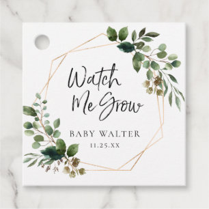 Sehen Sie mir wachsen zu Eucalyptus Baby Shooter Geschenkanhänger