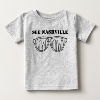 Sehen Sie Nashville-Skyline Baby T-shirt