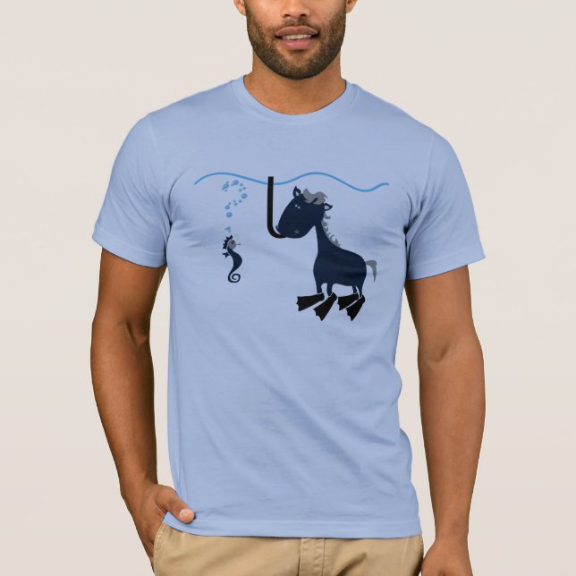Sehen Sie Pferd? T-Shirt (Vorderseite)