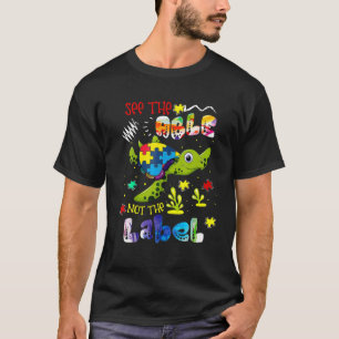 Sehen Sie sich die Able nicht das Etikett Niedlich T-Shirt