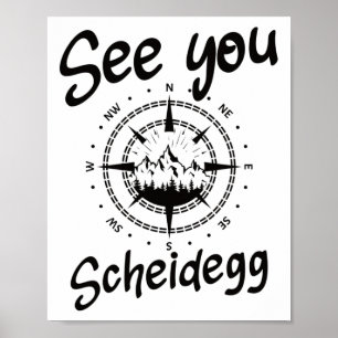 Sehen Sie sich die Wanderung Scheidegg Deutschland Poster