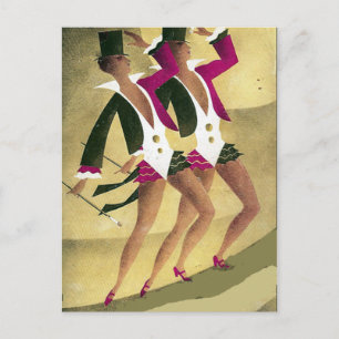 Sehen Sie sich dort Postkarte an