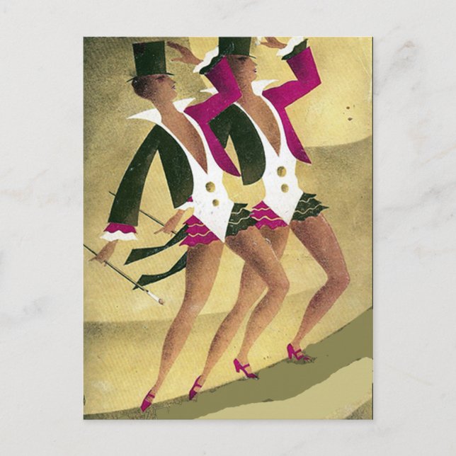 Sehen Sie sich dort Postkarte an (Vorderseite)