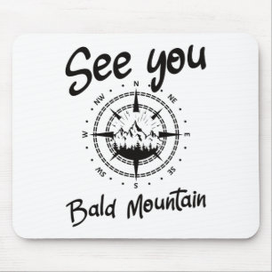 Sehen Sie sich im Bald Mountain Wanderurlaub Ski C Mousepad