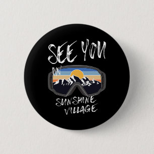 Sehen Sie sich in der Sunshine Village Ferien Skib Button