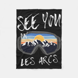Sehen Sie sich in Les Arcs Frankreich Wanderurlaub Fleecedecke