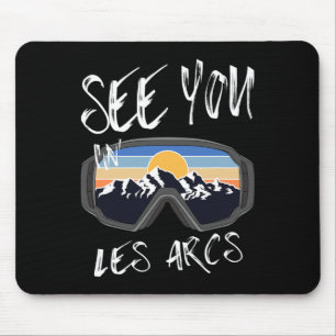 Sehen Sie sich in Les Arcs Frankreich Wanderurlaub Mousepad
