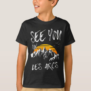 Sehen Sie sich in Les Arcs Frankreich Wandervakati T-Shirt