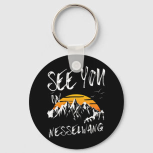 Sehen Sie sich in Nesselwang Deutschland Ferienski Schlüsselanhänger