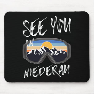 Sehen Sie sich in Niederau Tirol Ferien Ski-Schluc Mousepad