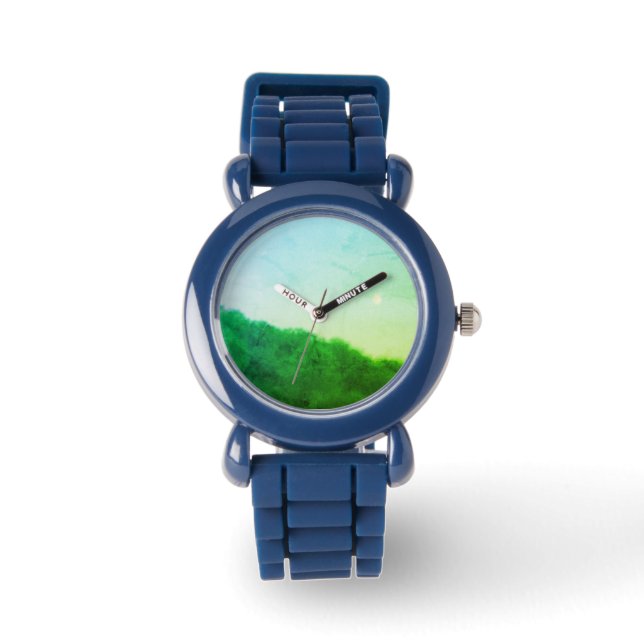 Sehen Sie sich Kinderstil und -design an Armbanduhr (Vorderseite)