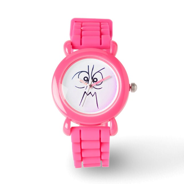 Sehen Sie sich Kinderstil und -design an Armbanduhr (Vorderseite)