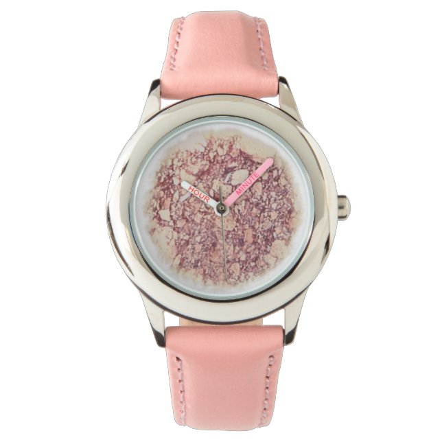 Sehen Sie sich Mädchen bei Kunst und Design an Armbanduhr (Vorderseite)