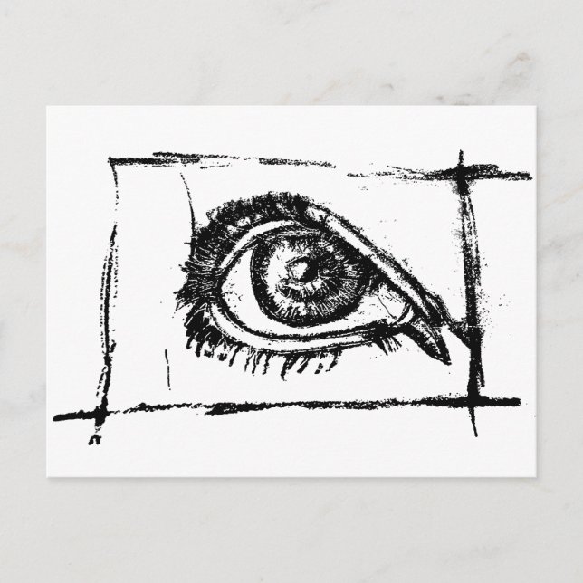 SEHEN SIE SICH, Modebild Postkarte (Vorderseite)