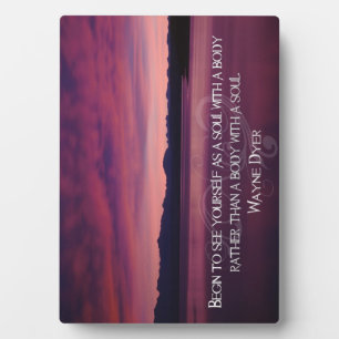 Sehen Sie sich selbst Inspiration Foto Plaque Fotoplatte