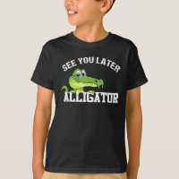 Sehen Sie sich später Alligator in einer Weile Kro
