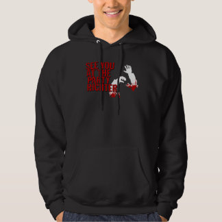 Sehen Sie Sie am Party Richter! Hoodie