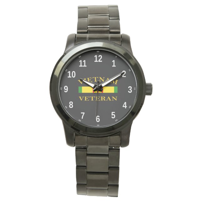 Sehen Sie Vietnam Veteran Armbanduhr (Vorderseite)