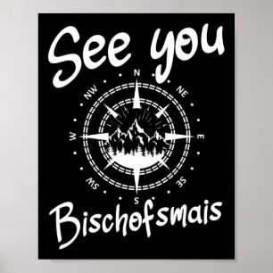 Sehen Sie Wandern Bischofsmais Deutschland Urlaub Poster