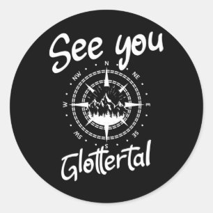 Sehen Sie Wandern Glottertal Deutschland Urlaub Sk Runder Aufkleber