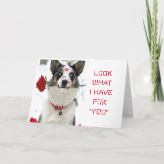 SEHEN SIE, WAS "ICH FÜR SIE HABE" SONDERTAG ODER N KARTE