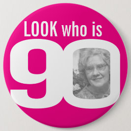 Sehen Sie, wer 90 Foto rosa ist Button