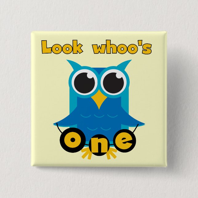 Sehen Sie Whoo's 1 Hemden und Geschenke. Button (Vorderseite)