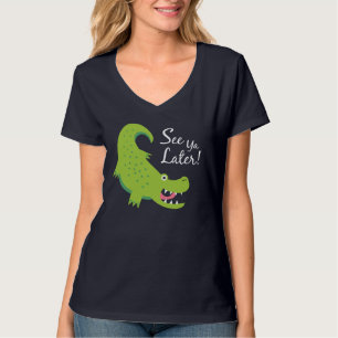 Sehen Sie Ya neueren Alligator! T-Shirt
