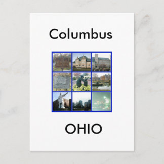 Sehenswürdigkeit Columbus, Ohio Postkarte