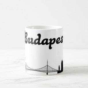 Sehenswürdigkeit-Geschenk-Tasse Budapests Ungarn Kaffeetasse