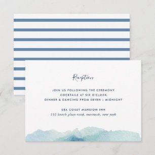 Sehenswürdigkeit Hochzeitsempfangskarte Einladung