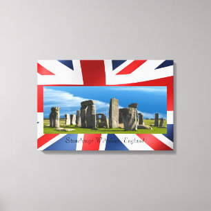 Sehenswürdigkeit Image von England verpackte Leinw Leinwanddruck