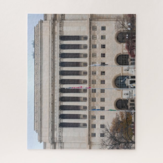 Sehenswürdigkeit Milwaukee Landkreis Courthouse Ge (Vertikal)