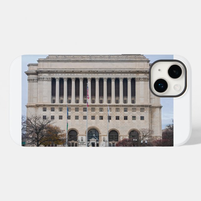Sehenswürdigkeit Milwaukee Landkreis Gerichtsgebäu Case-Mate iPhone 14 Plus Hülle (Rückseite (Horizontal))