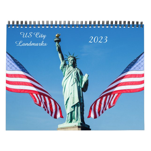 SEHENSWÜRDIGKEITEN 2023 in der US-Stadt Kalender (Titelbild)